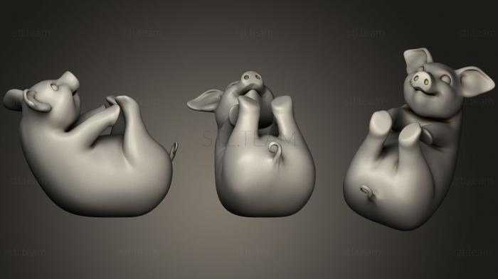 3D модель Свиньи 1 (STL)